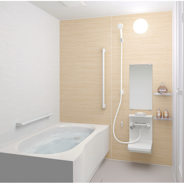 Housetec（ハウステック） システムバスルーム マンション用 LLシリーズ 洗面器置台スタイル 1216サイズ