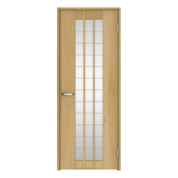 DAIKEN （大建工業） フラッシュドア　内装ドア　hapia premier（ハピアプレミア）　4Sデザイン　片開きドアセット　固定枠見込み154mm　735幅　オーク柄（ライトオーカー）