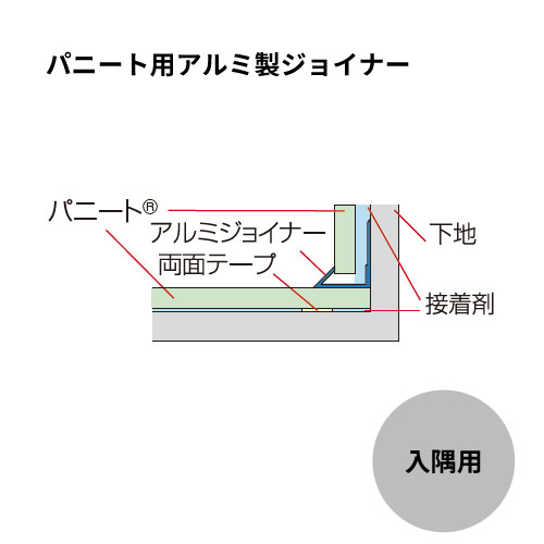日本デコラックス 不燃メラミン化粧板 パニート 3×9板 910×2720mm FX 
