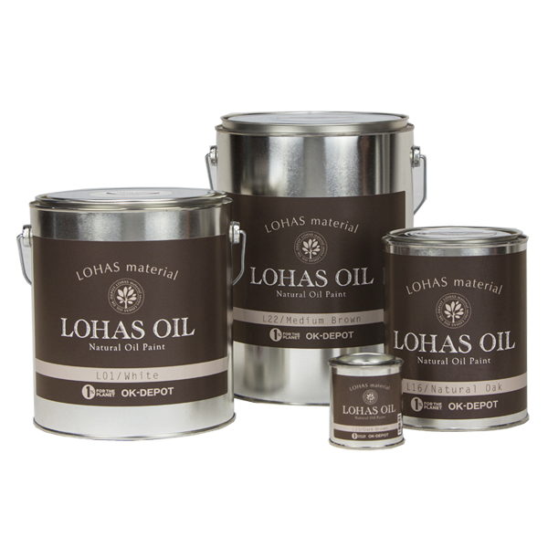 LOHAS material（ロハスマテリアル） 自然塗料 自然素材100％国産自然オイル塗料 LOHAS OIL（ロハスオイル） クリア