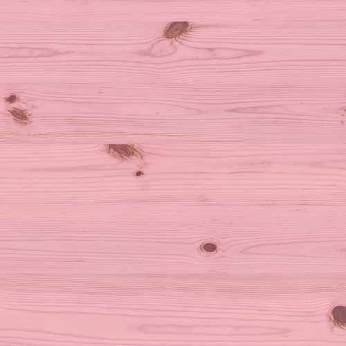 無垢フローリング　パイン床材　節有　111巾（W111×D15×L1820）　PAL28S-111　ピンク塗装