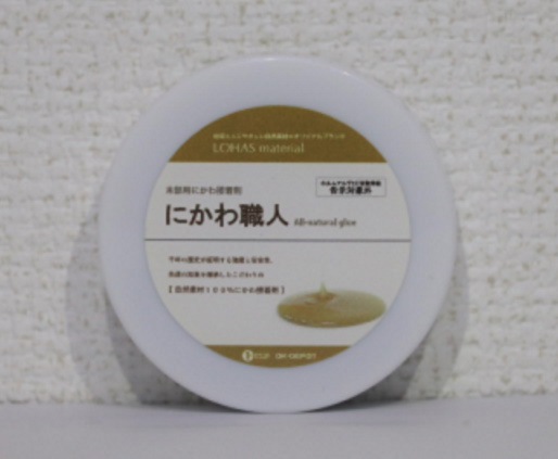 LOHAS material （ロハスマテリアル） 木質用天然接着剤　木工用接着剤　にかわ職人サンプル