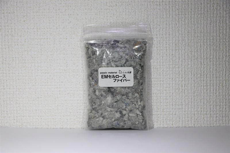 passiv material （パッシブマテリアル） 木質繊維断熱材　EMセルロースファイバー　サンプル（小袋）