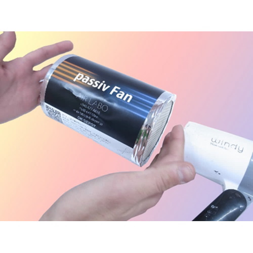 passiv material （パッシブマテリアル） AIR LABO（エアラボ）　全熱交換換気システム　passiv Fan　熱交換体験サンプル
